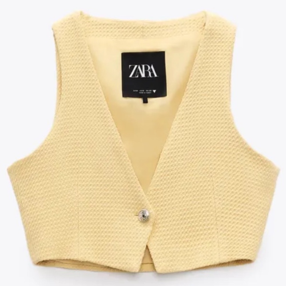 NWOT Zara Vest Size‎ S